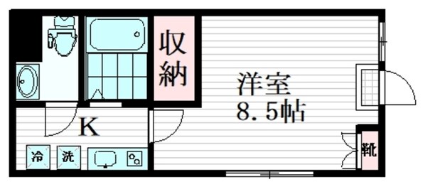 カーサビエントの物件間取画像